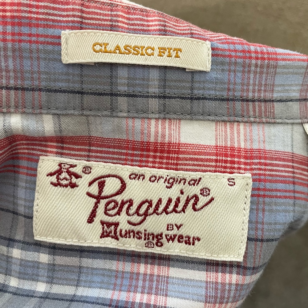 SALE THRU 8/14- Penguin button down shirt (S) - Picture 4 of 5
